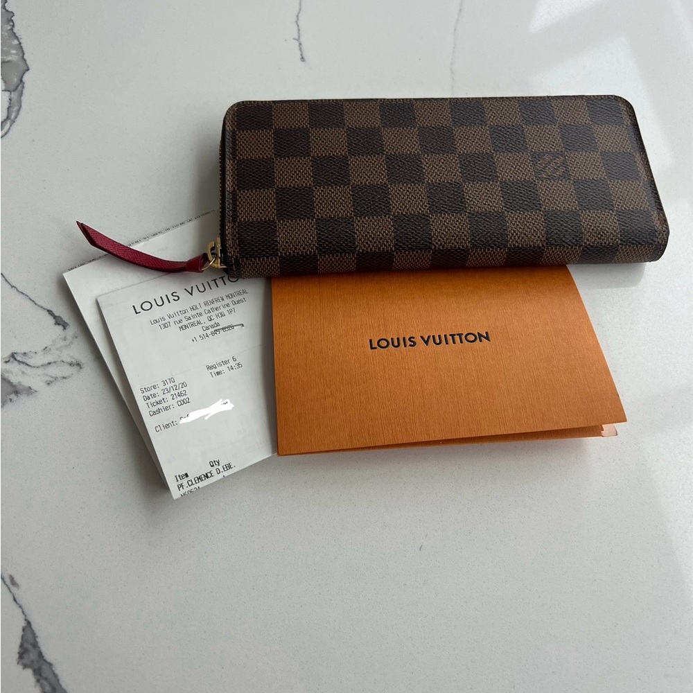 Authentic Louis Vuitton Clémence Wallet Authentic